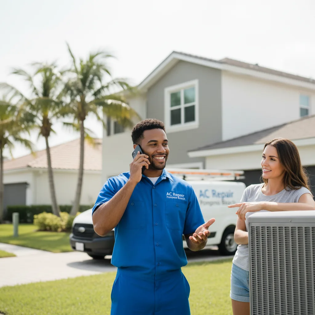 AC Repair Pompano Beach customer support in Tanner